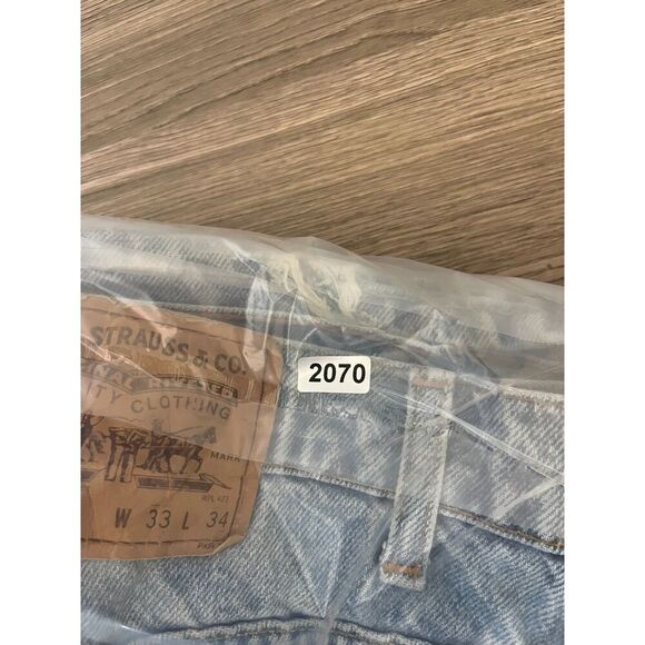 Vtg Levi's 517 Bootcut Denim Men's Jeans 33X34(30X33) Orange Tab USA - Picture 15 of 15